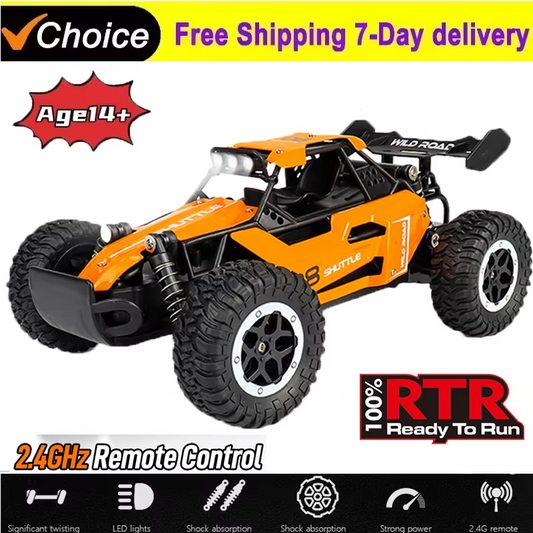 1:16 RC Monster Truck 20KMH LED Off-Road Car