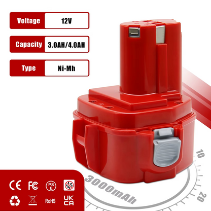 12V 4000mAh Battery for Makita Power Tools
