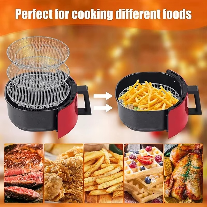 Stainless Steel Air Fryer Rack Baking Tray