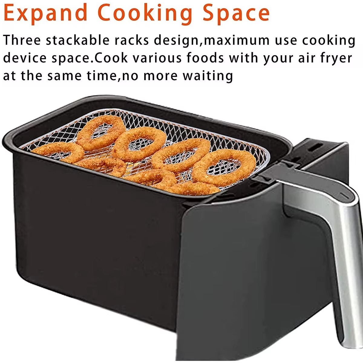 Stainless Steel Air Fryer Rack Baking Tray