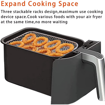 Stainless Steel Air Fryer Rack Baking Tray