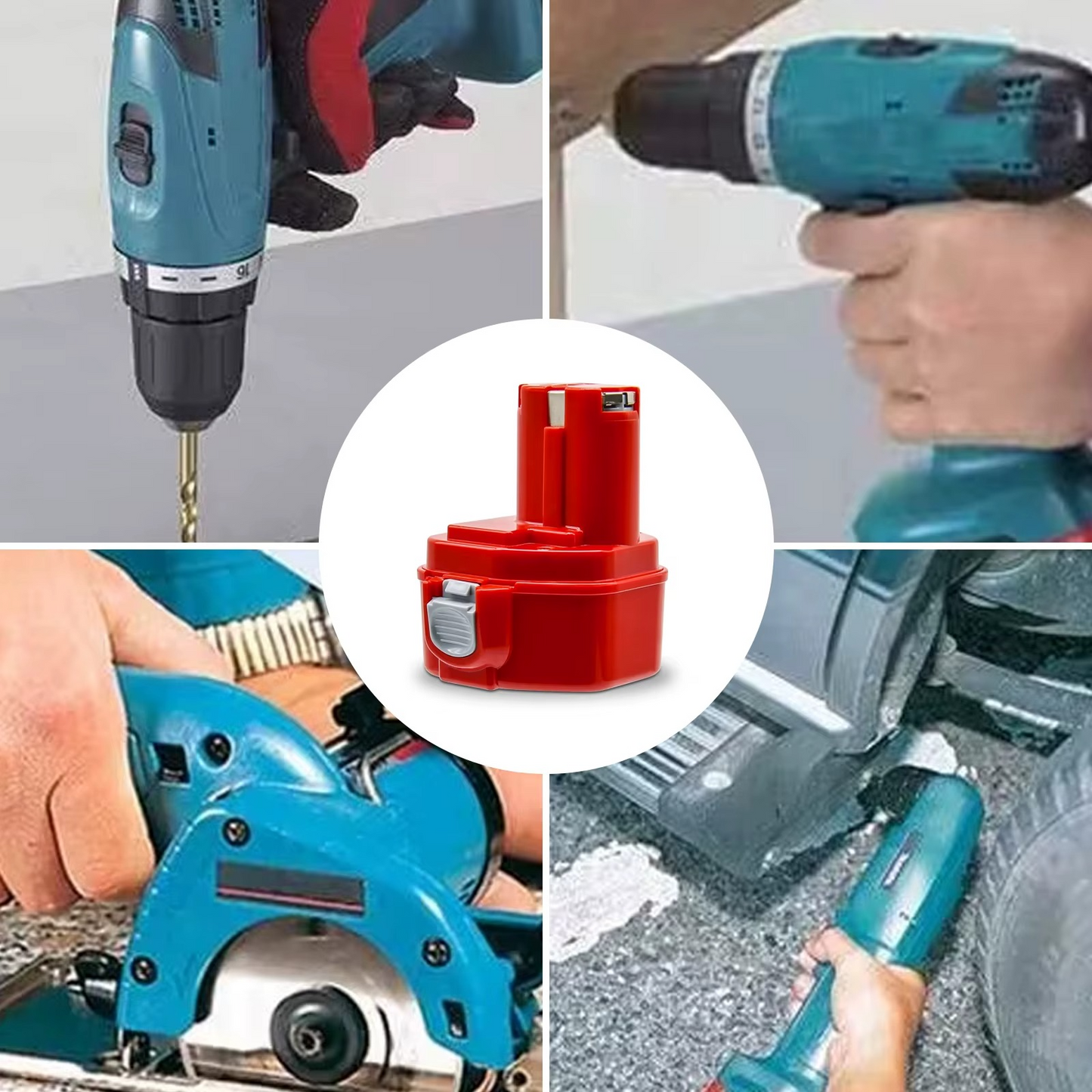 12V 4000mAh Battery for Makita Power Tools