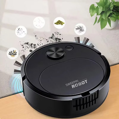 3-in-1 Smart Robot Vacuum Cleaner USB Rechargeable