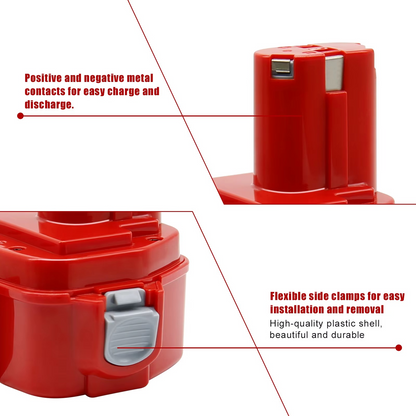 12V 4000mAh Battery for Makita Power Tools