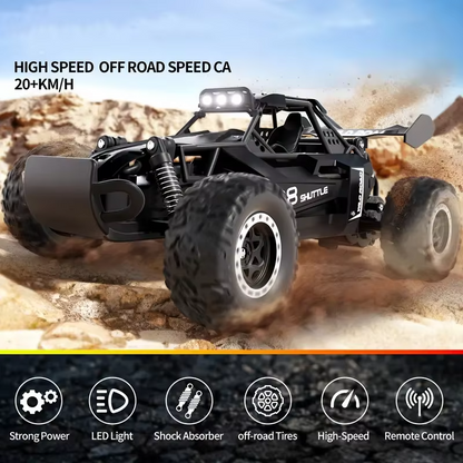 1:16 RC Monster Truck 20KMH LED Off-Road Car