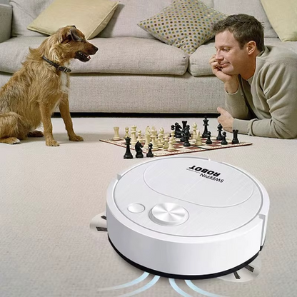 3-in-1 Smart Robot Vacuum Cleaner USB Rechargeable